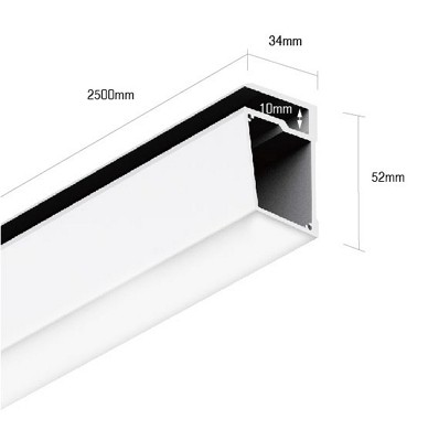 Профиль для светодиодной ленты PS PS.3452