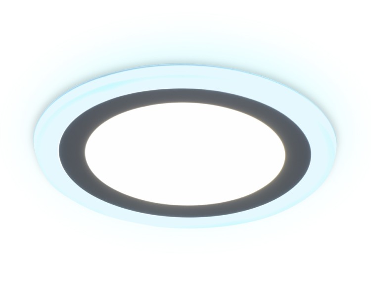Встраиваемый cветодиодный светильник с подсветкой DCR368